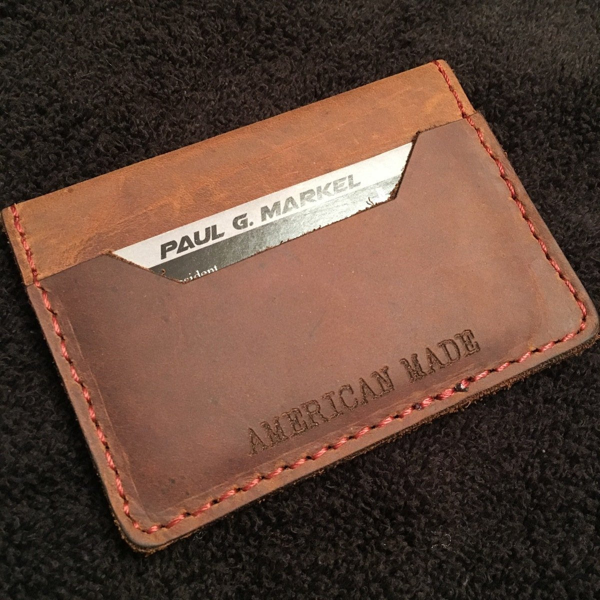 Official SOTG Leather Wallet Student of the Gun Gear Store