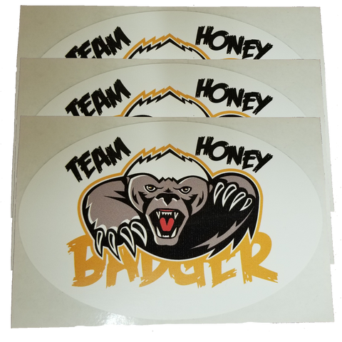 Team Honey Badger Sticker