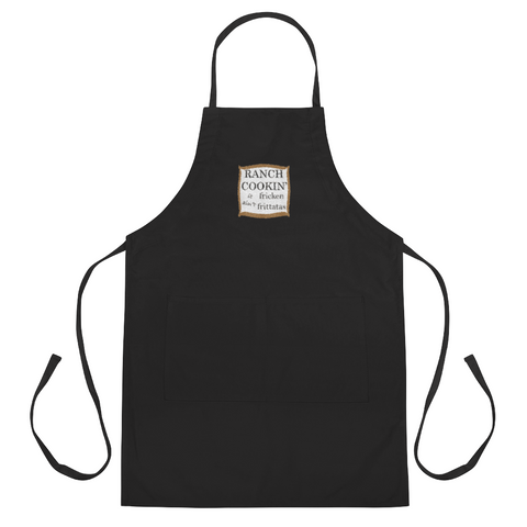 Ranch Cookin' Embroidered Apron