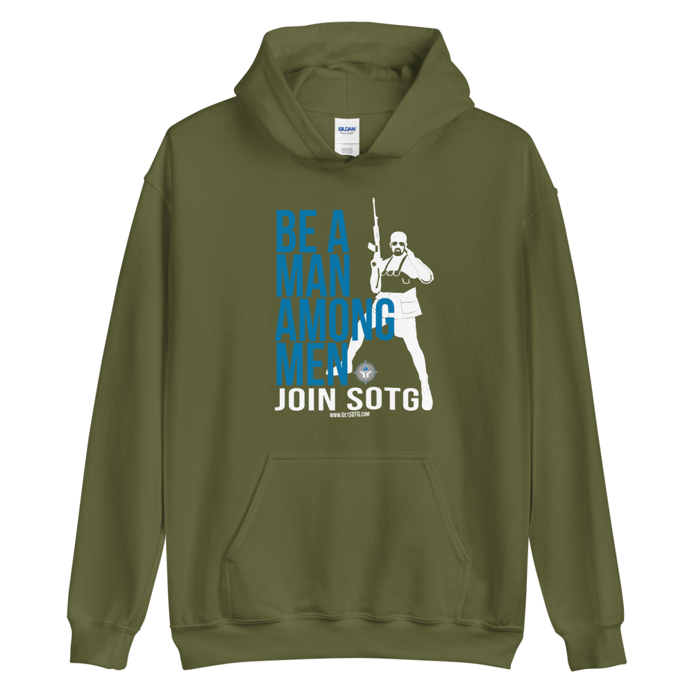 "Man Among Men" Hoodie Student of the Gun Gear Store