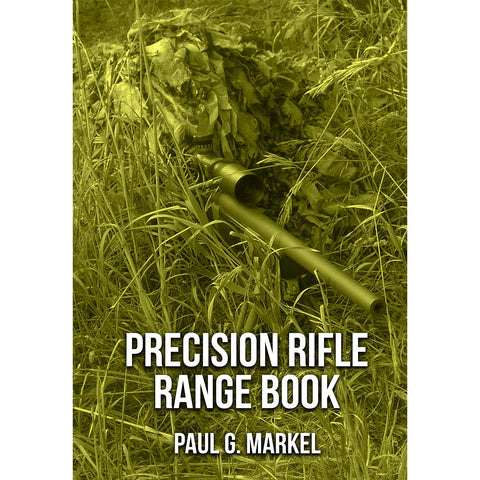 Precision Rifle Range Book