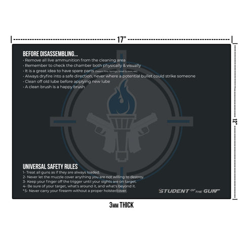 Official SOTG 12x17" Cleaning Mat
