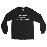 Fighting Solves Everything Long Sleeve T-Shirt