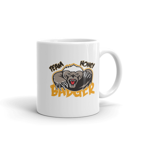 Team Honey Badger Coffee Cup