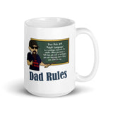 Dad Rules Coffee Cup
